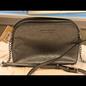 Michael Kors metallic crossbody